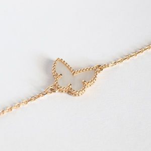 Van Cleef & Arpels Sweet Alhambra butterfly bracelet.